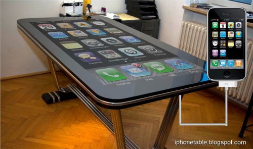 58-inch iPhone Table Prototype