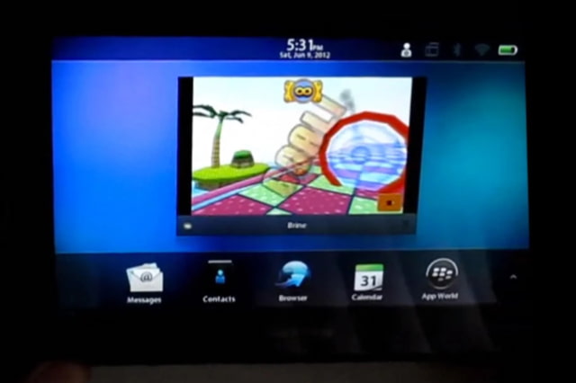 iOS Apps Ported to Run on the BlackBerry PlayBook [Video]