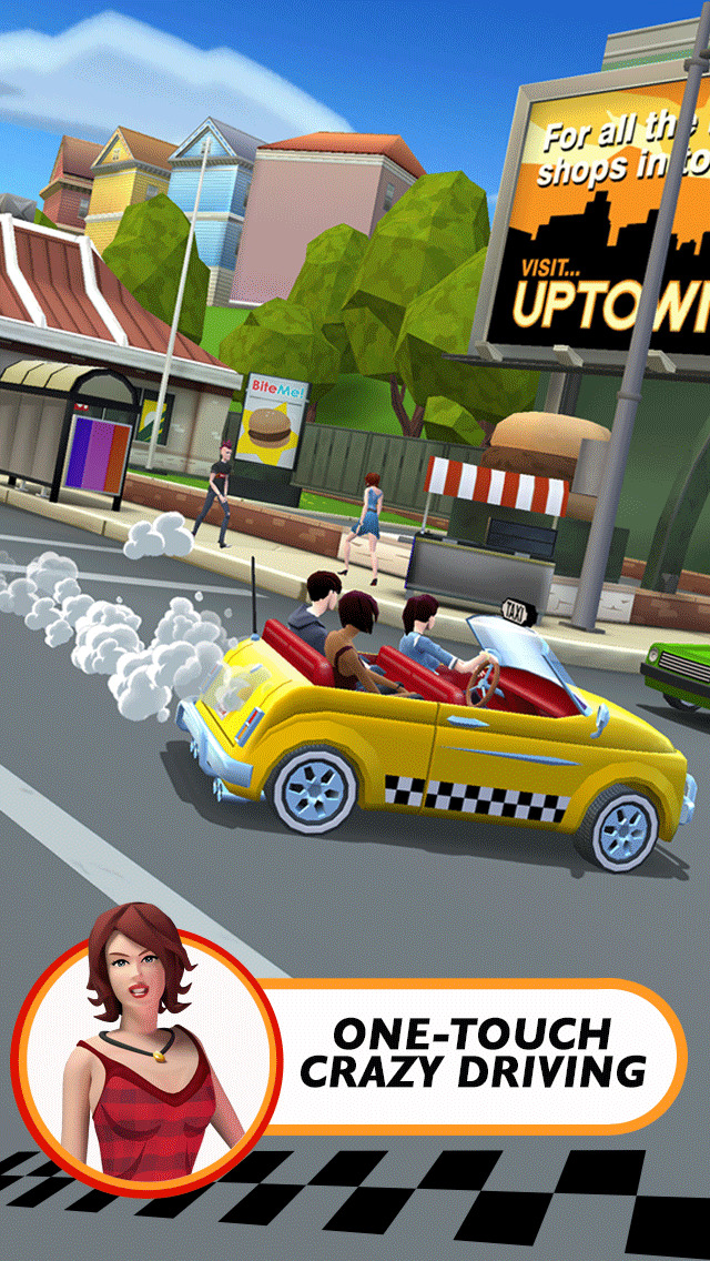 SEGA Releases Crazy Taxi: City Rush for iOS