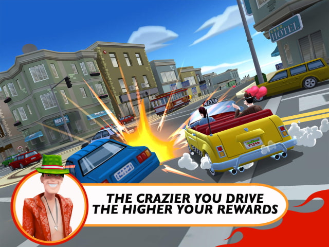 SEGA Releases Crazy Taxi: City Rush for iOS