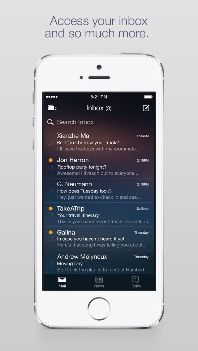 Yahoo Mail App Gets Travel &amp; Event Notifications