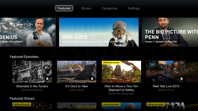 National Geographic Channel Launches on Apple TV
