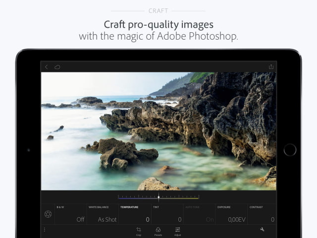 Adobe Photoshop Lightroom App Gets Support for 3D Touch, iPad Pro, Many Improvements