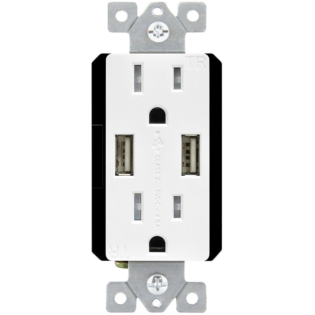 Wall Outlet With 2 USB Ports On Sale for $15.88 for a Limited Time [Deal]
