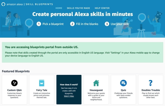 Amazon Now Lets You Easily Create Personalized Skills and Responses for Alexa [Video]