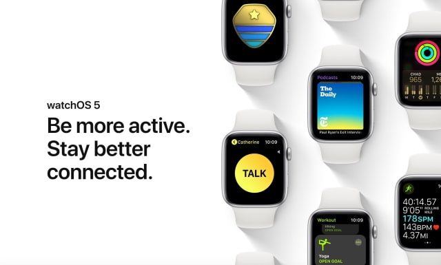 Apple Releases watchOS 5 for Apple Watch [Download]