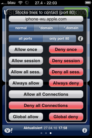 Firewall iP for iPhone Gets Updated to v1.4