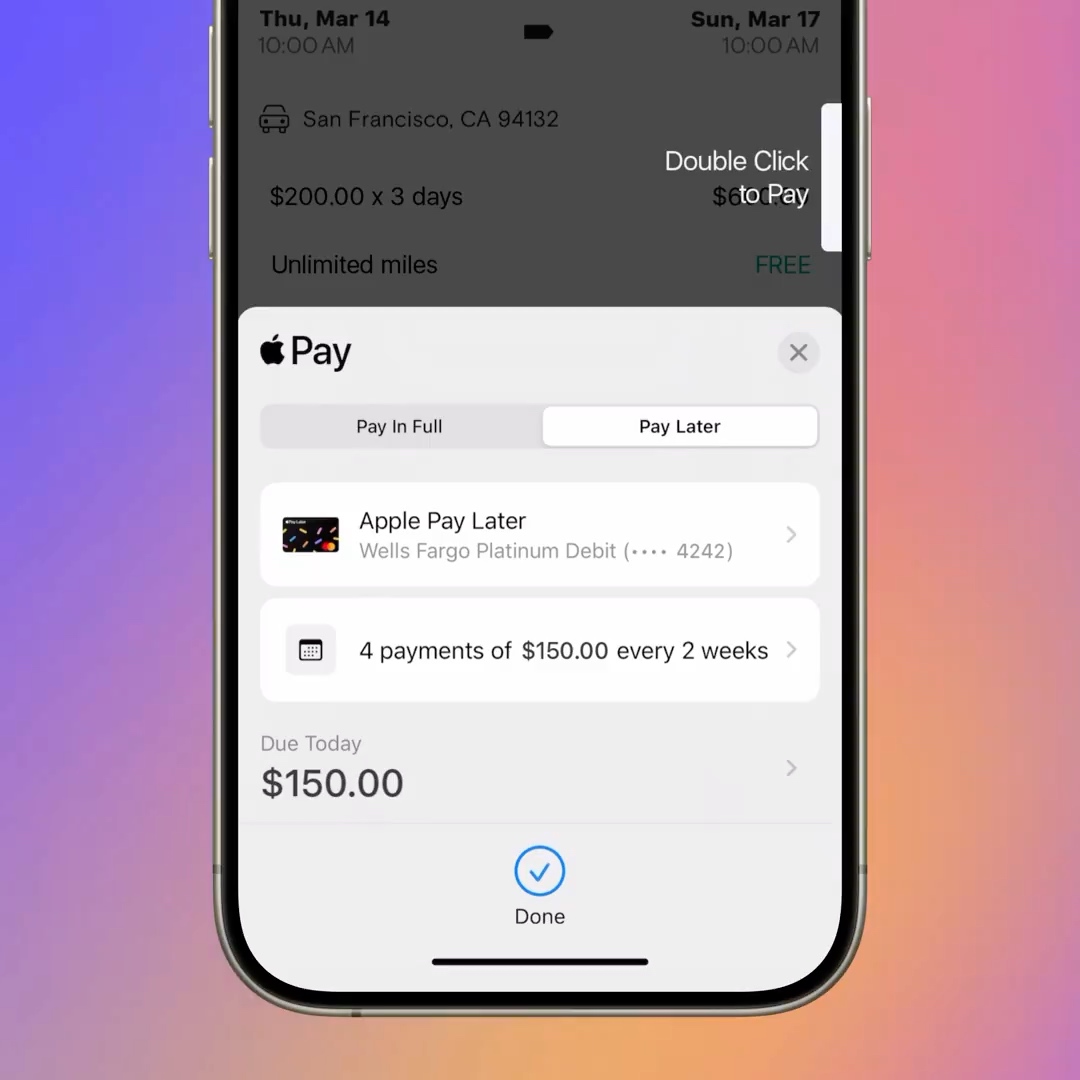 Stripe Adds Support for Apple Pay Later