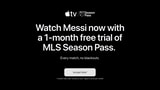 Apple Offers One Month Free Trial of MLS Season Pass in Partnership With Lionel Messi