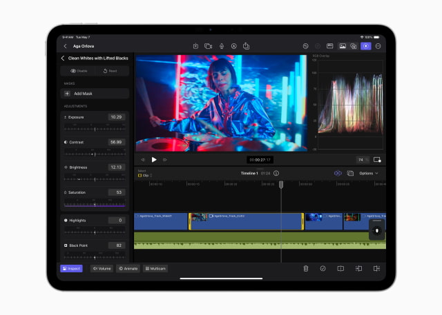 Apple Updates Final Cut Pro for iPad and Mac, Introduces Final Cut Camera