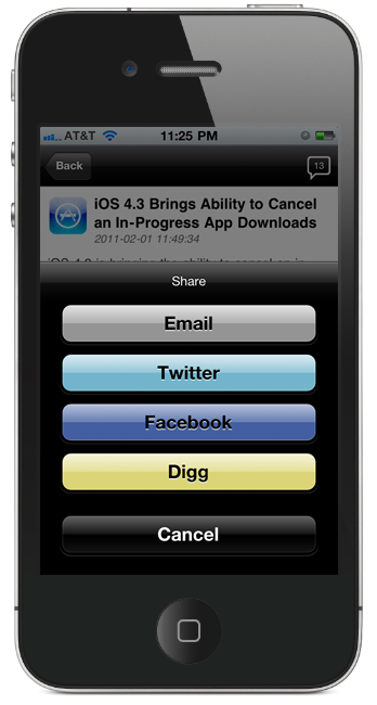 iClarified App for iPhone
