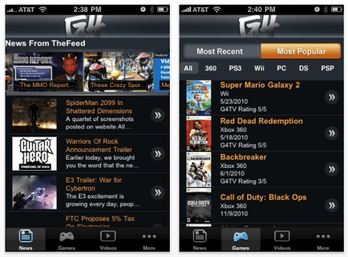 G4TV.com Launches iPhone App