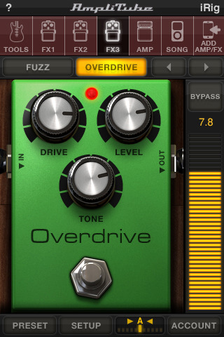 AmpliTube Turns Your iPhone Into a Guitar Effects Processor