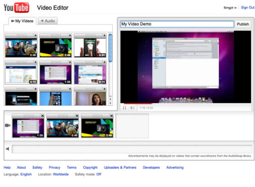 YouTube Launches a Video Editor