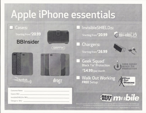 Best Buy iPhone 4 Pre-Order Information Leaked
