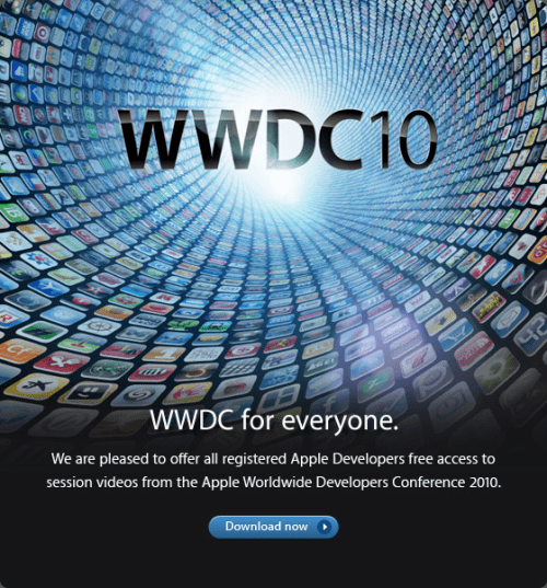 Apple Offers WWDC 2010 Session Videos Free to Registered Developers