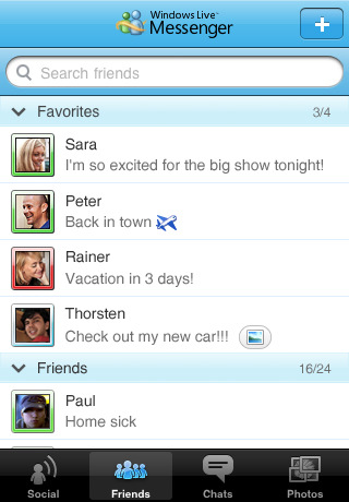Windows Live Messenger for iPhone Reaches 1 Million Downloads