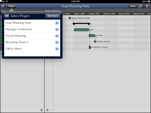 Project Management for iPad