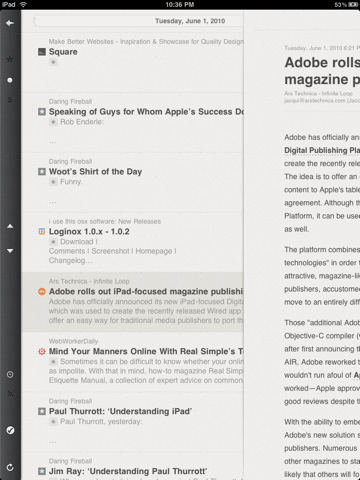 Reeder for iPad Adds Image Zooming
