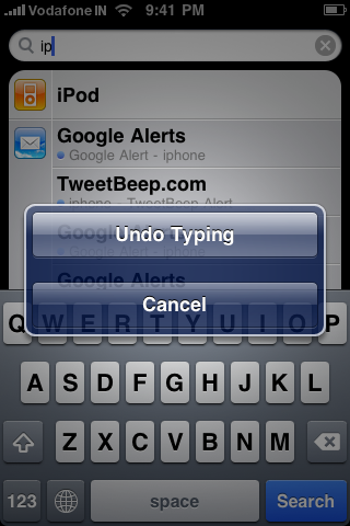Disable the &#039;Shake to Undo&#039; Feature in iOS