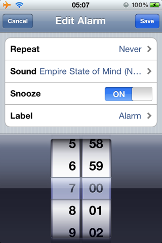 PlayAwake Lets You Set a Song as Your iPhone&#039;s Alarm Sound