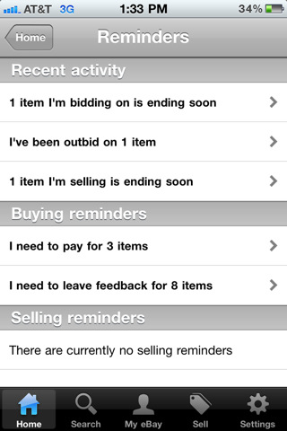 eBay Mobile Gets Updated With a New Design