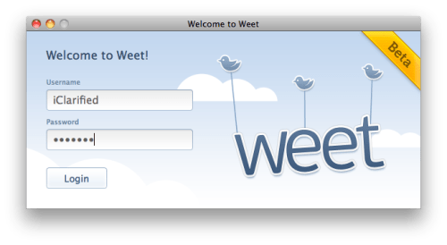 Weet for Mac Beta Preview Released