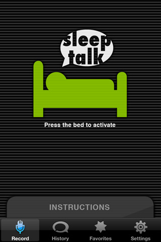 Sleep Talk Recorder Captures What You Say While Sleeping