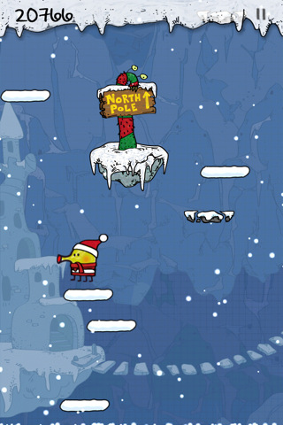 Special Christmas Edition of Doodle Jump