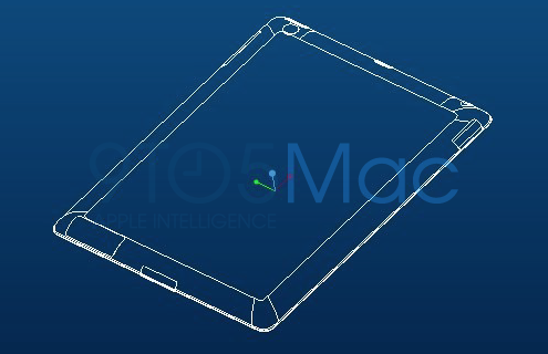Leaked iPad 2 Case Mold Drawings Show New Port?