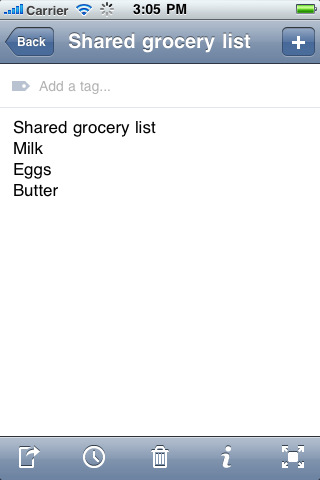 Simplenote App Update Brings Lists, Dropbox Support
