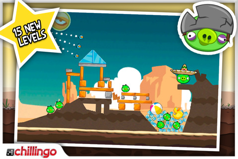 Angry Birds for iOS Adds 15 New Levels, New Golden Egg