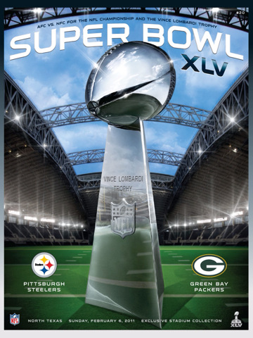 Super Bowl XLV Official NFL Game Program for iPad