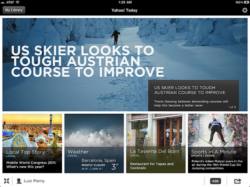 Yahoo Announces &#039;Livestand&#039; Digital Newsstand for iPad