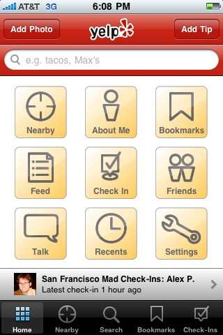 Yelp for iPhone Gets Updated With Ability to Make Reservations