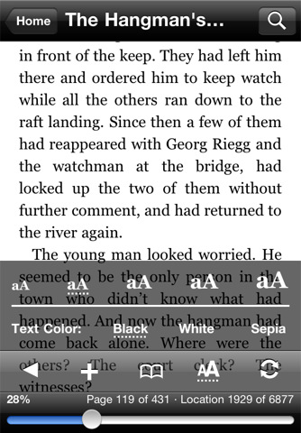 Kindle App for iOS Gets Real Page Numbers