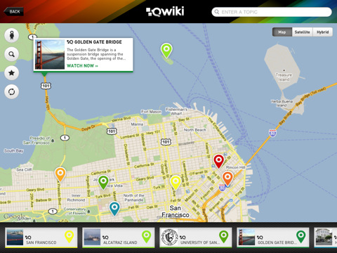 Qwiki Brings Its Video Information Experience to the iPad