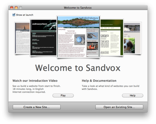 Karelia Software Releases Sandvox 2.0