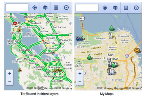 Google Updates Maps for Mobile Browsers