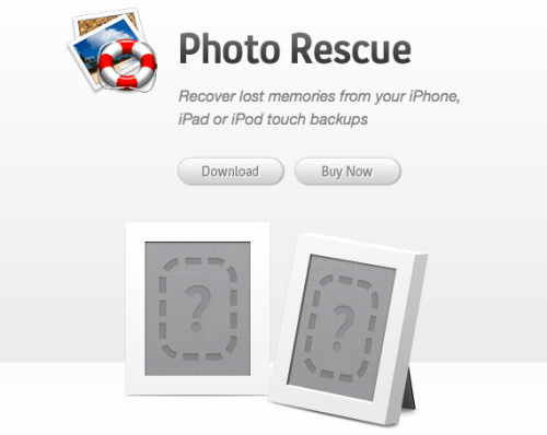 Photo Rescue Helps You Recover Lost Photos From Your iOS Backups Photo Rescue Helps You Recover Lost Photos From Your iOS Backups