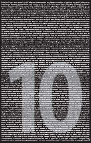 Apple Retail&#039;s 10th Anniversary Poster is Full of Interesting Factoids