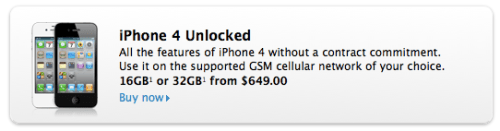 Apple Starts Selling Unlocked iPhones in the U.S.