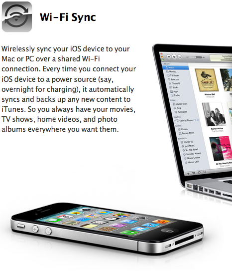 Apple Enables Wi-Fi Sync for Windows Users in iOS 5 Beta 4