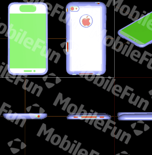 New Design for iPhone 5 Revealed in Leaked Case Diagrams?
