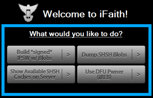 iFaith Updated To Fix DFU Loop Issues, Adds Support for iPod Touch 2G