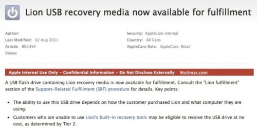 Lion USB Sticks Now Available for Fulfillment