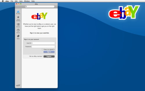 eBay App Launches on the Mac App Store