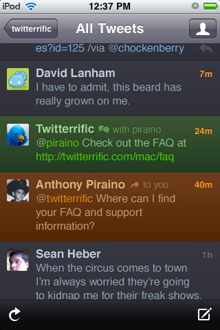 Twitterrific Now Syncs Timeline Positions Across All Versions
