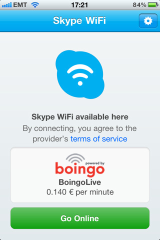 Skype Launches WiFi App for iPhone