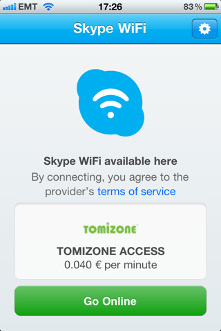 Skype Launches WiFi App for iPhone